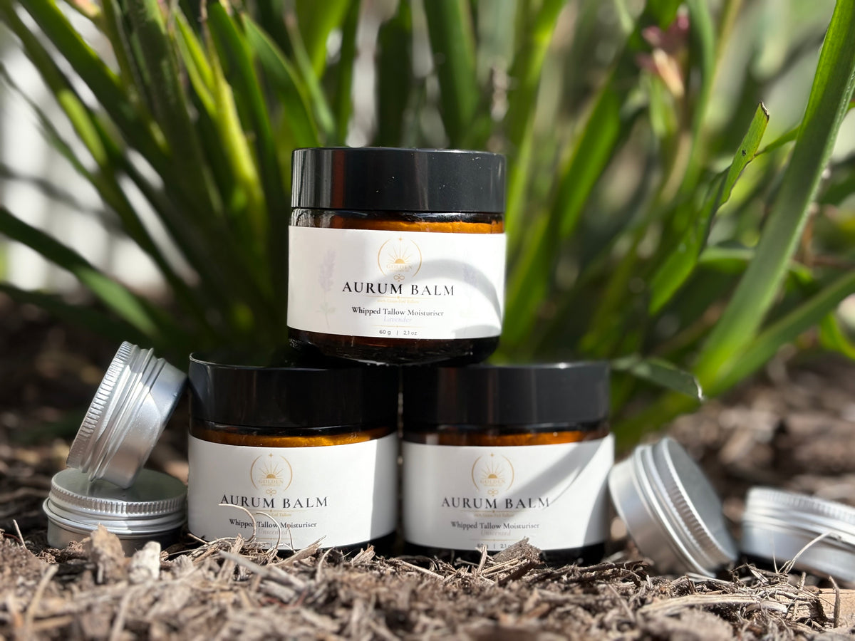 Aurum Balm — Grass-Fed Tallow Moisturiser 60g