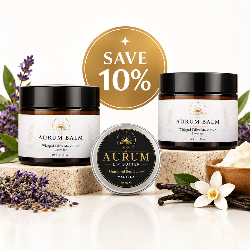 Aurum Ritual Bundle — Tallow Skincare Set